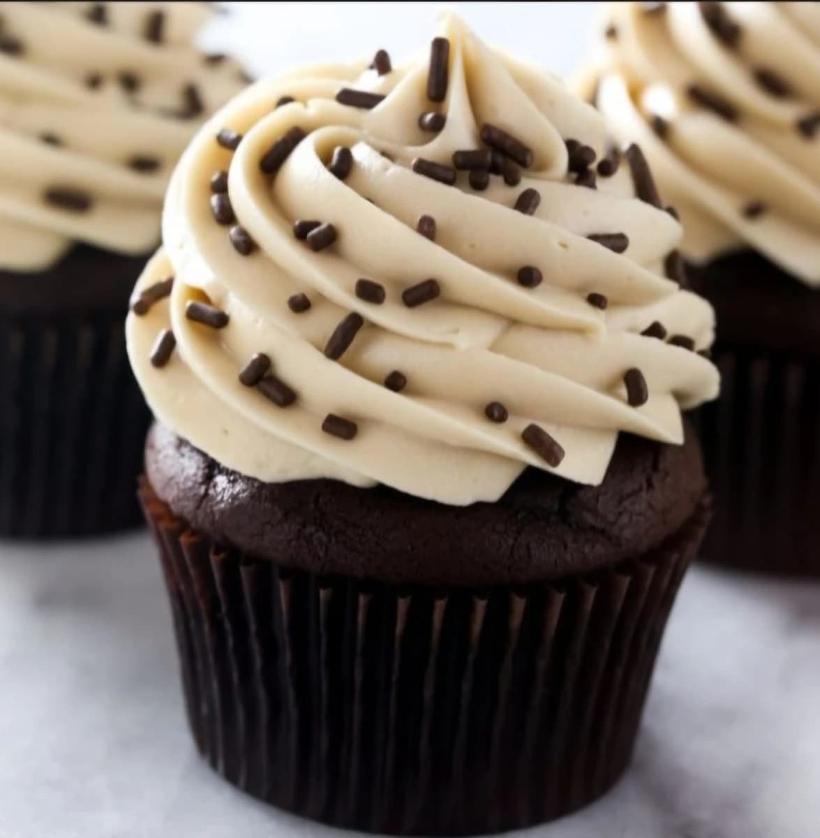 Cupcake de chocolate